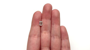 1.11ct 7.36x4.80x3.13mm GIA VVS1 M Cut Corner Rectangle Step Cut 27370-01