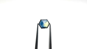 1.15ct 7.41x5.97x2.88mm Hexagon Rosecut Sapphire 26327-68