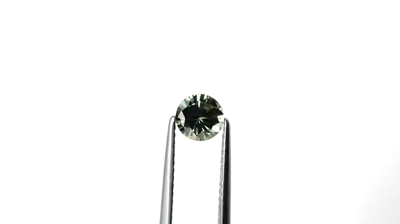 0.77ct 5.54x5.52x3.55mm Round Brilliant Sapphire 26134-19