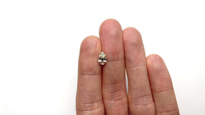 1.00ct 8.95x5.53x3.40mm VS2 Q-R Pear Brilliant 27081-05
