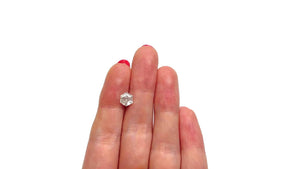 1.30ct 7.22x6.35x3.97mm Hexagon Step Cut 🇨🇦 26954-01