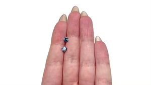 1.27cttw 2pc 5.10x5.08x3.12mm 5.33x5.32x3.54mm Round Brilliant Sapphire Matching Pair 26556-37