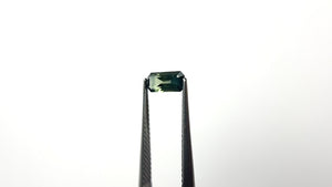 0.71ct 7.78x3.64x2.46mm Cut Corner Rectangle Step Cut Sapphire 27336-53