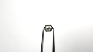 0.80ct 7.08x5.10x2.31mm Hexagon Rosecut 23835-10