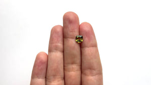 1.26ct 6.12x6.11x3.73mm Cushion Brilliant Sapphire 23437-13