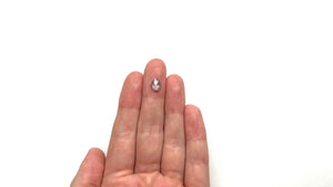 1.01ct 7.52x6.15x2.96mm Pear Double Cut 22390-24