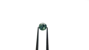0.59ct 5.17x5.13x3.10mm Round Brilliant Sapphire 26556-21
