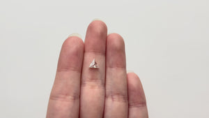 0.59ct 6.19x7.25x2.22mm Triangle Rosecut 26787-17