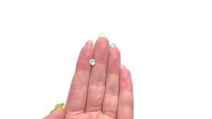 0.65ct 5.45x5.45x3.10mm Round Brilliant Sapphire 25403-01