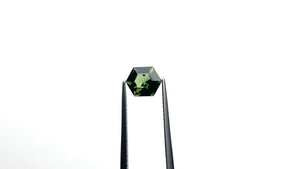 1.45ct 8.04x6.49x3.84mm Hexagon Step Cut Sapphire 23476-13