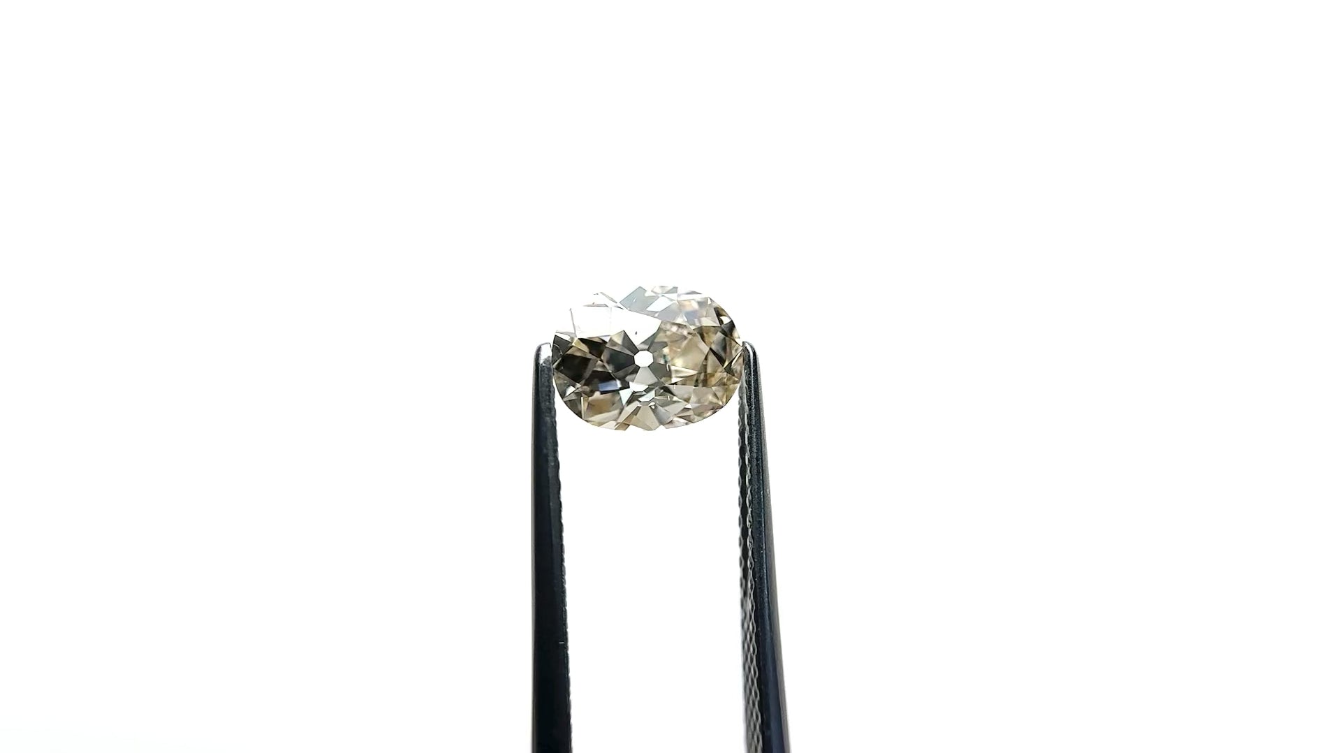 1.50ct 8.20x6.20x4.00mm SI2 O-P Modern Antique Old Mine Cut 🇨🇦 27949-01