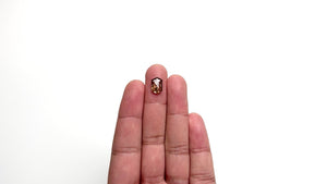 2.67ct 10.81x7.23x3.39mm Hexagon Rosecut 23850-13