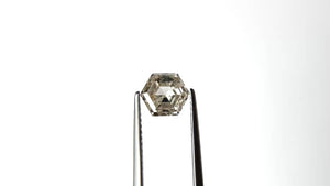 1.54ct 7.59x6.57x3.89mm Hexagon Rosecut 27537-06