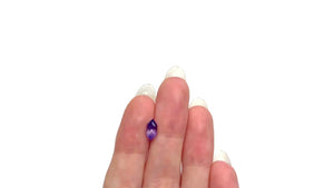 1.17ct 8.72x4.25x4.05mm Hexagon Brilliant Sapphire 25828-01