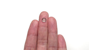 1.06ct 6.77x6.76x2.87mm Round Double Cut Sapphire 24775-01