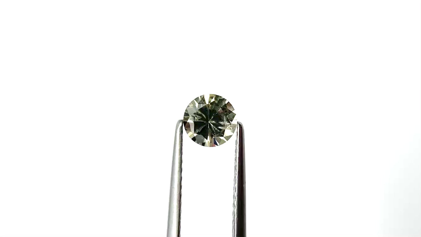 0.76ct 5.56x5.52x3.52mm Round Brilliant Sapphire 26134-16