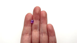 1.11ct 6.68x4.96x3.31mm Cushion Brilliant Sapphire 27454-01