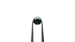 1.03ct 6.31x6.27x3.87mm Round Brilliant Sapphire 26493-04