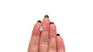 1.66ct 8.41x6.39x4.28mm Shield Brilliant Sapphire 26424-01
