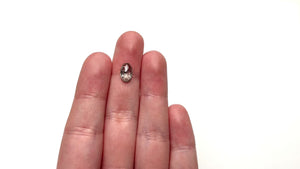 1.52ct 9.86x6.19x2.96mm Oval Rosecut 27538-14