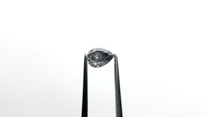 0.89ct 7.13x5.10x3.39mm Fancy Grey Pear Brilliant 24513-07