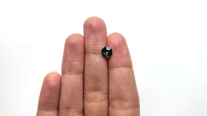 1.11ct 7.05x6.17x3.65mm Hexagon Brilliant Sapphire 23498-02