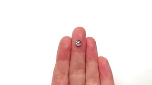 0.81ct 6.52x5.39x2.89mm Hexagon Rosecut 25452-02