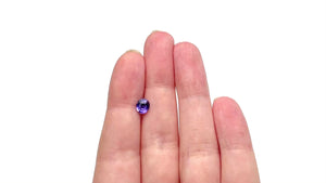 1.05ct 6.52x5.69x3.42mm Oval Brilliant Sapphire 27490-01