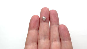 1.46ct 8.79x7.38x3.97mm Kite Rosecut 27223-12