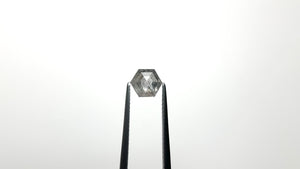 1.13ct 7.02x6.12x3.36mm Hexagon Rosecut 25452-14
