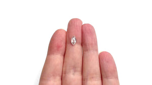 0.87ct 8.89x4.38x2.92mm Marquise Rosecut 27536-38