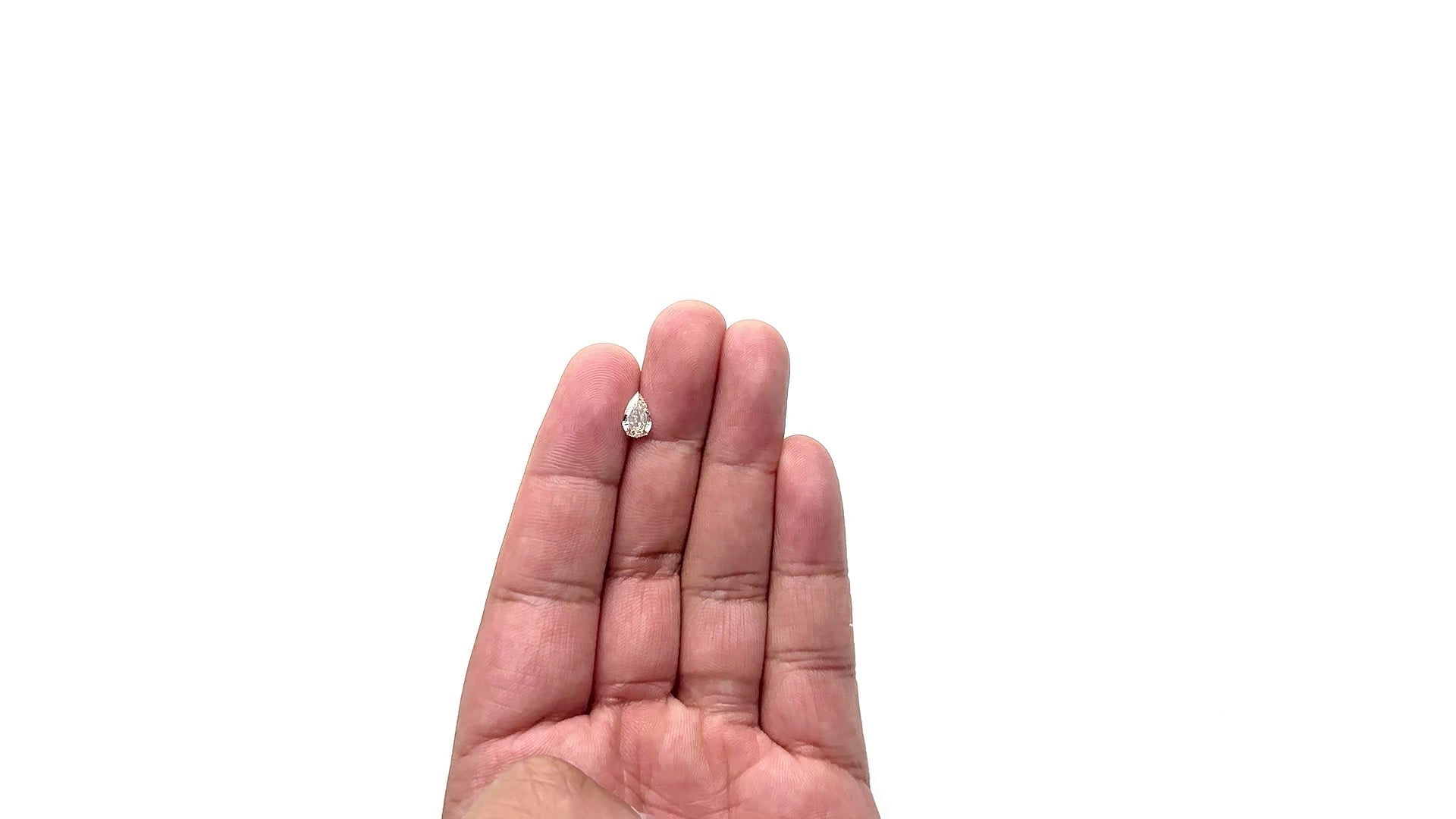 1.06ct 8.52x5.22x3.28mm VVS2 W-X Geo Pear Step Cut 28054-01