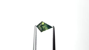 0.67ct 7.58x5.02x3.65mm Kite Step Cut Sapphire 27336-16