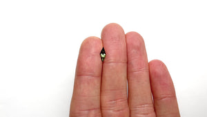 0.46ct 9.84x3.97x2.67mm Lozenge Step Cut Sapphire 25197-08