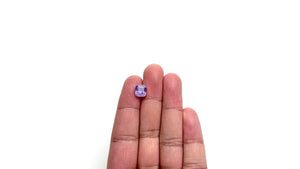 3.99ct 8.54x8.30x5.85mm Cushion Brilliant Sapphire 25548-03