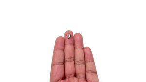 0.71ct 9.18x4.71x1.89mm Half Moon Rosecut 27225-08