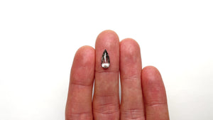 2.31ct 12.80x5.89x3.55mm Pear Rosecut 18896-25