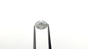1.18ct 7.41x5.41x3.74mm GIA I2 Faint Grey Oval Brilliant 23894-01