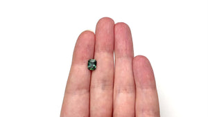 1.70ct 8.04x6.20x4.01mm Cut Corner Rectangle Step Cut Sapphire 27307-01