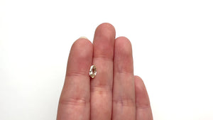 1.01ct 8.52x4.95x2.97mm SI1 Y-Z Geo Oval Step Cut 🇿🇦 27375-25