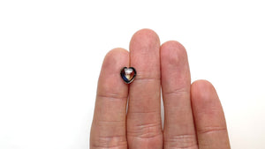 2.32ct 8.39x8.33x3.59mm Heart Cabochon Cut Sapphire 23757-01