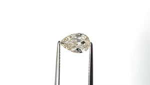1.28ct 9.24x6.28x3.17mm GIA VVS2 M Pear Brilliant 28021-01