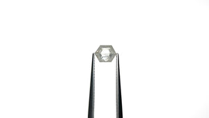 0.87ct 6.88x5.34x2.65mm Hexagon Rosecut 25457-30