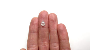 1.06ct 8.82x5.88x2.48mm Pear Rosecut 24512-07
