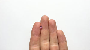 0.61ct 5.57x4.44x3.13mm GIA VS2 Fancy Vivid Purplish Pink Oval Brilliant 🇦🇺 24137-01