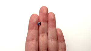 1.04ct 5.55x4.84x3.69mm Cut Corner Rectangle Step Cut Sapphire 27465-01