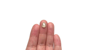 2.06ct 10.16x7.04x3.22mm Pear Rosecut 20915-01