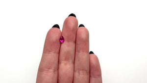 0.66ct 6.63x4.59x3.06mm Pear Brilliant Sapphire 27956-21