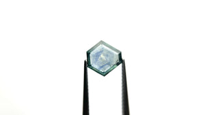 1.69ct 8.75x9.13x2.11mm Shield Portrait Cut Sapphire 23089-01