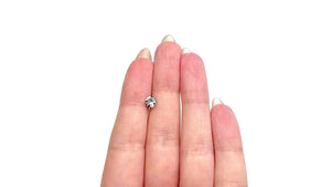 0.77ct 5.53x5.50x3.33mm Round Brilliant Sapphire 26134-22